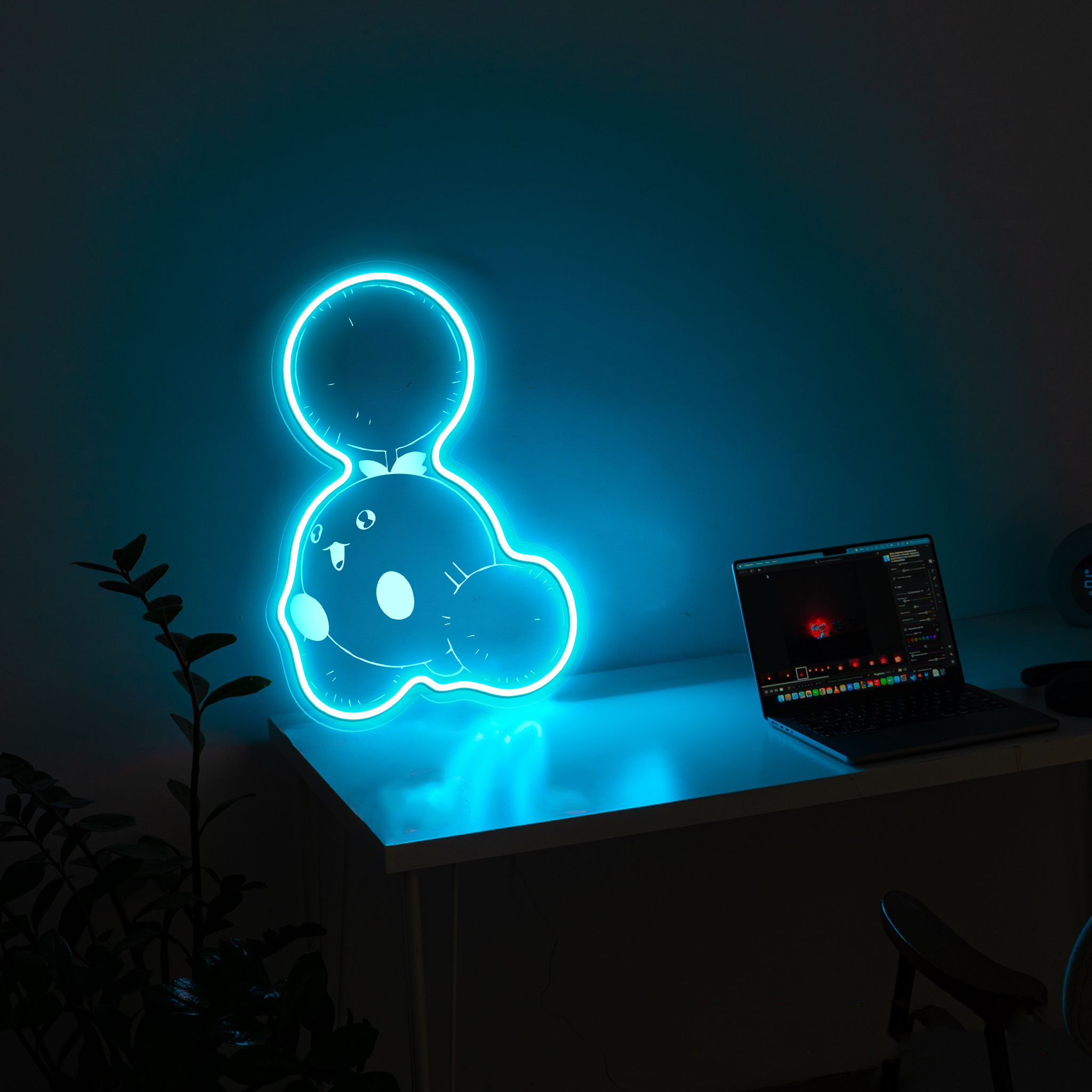 Jumpluff Pokemon Laser Sign