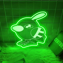 Pokemon Natu Laser Sign