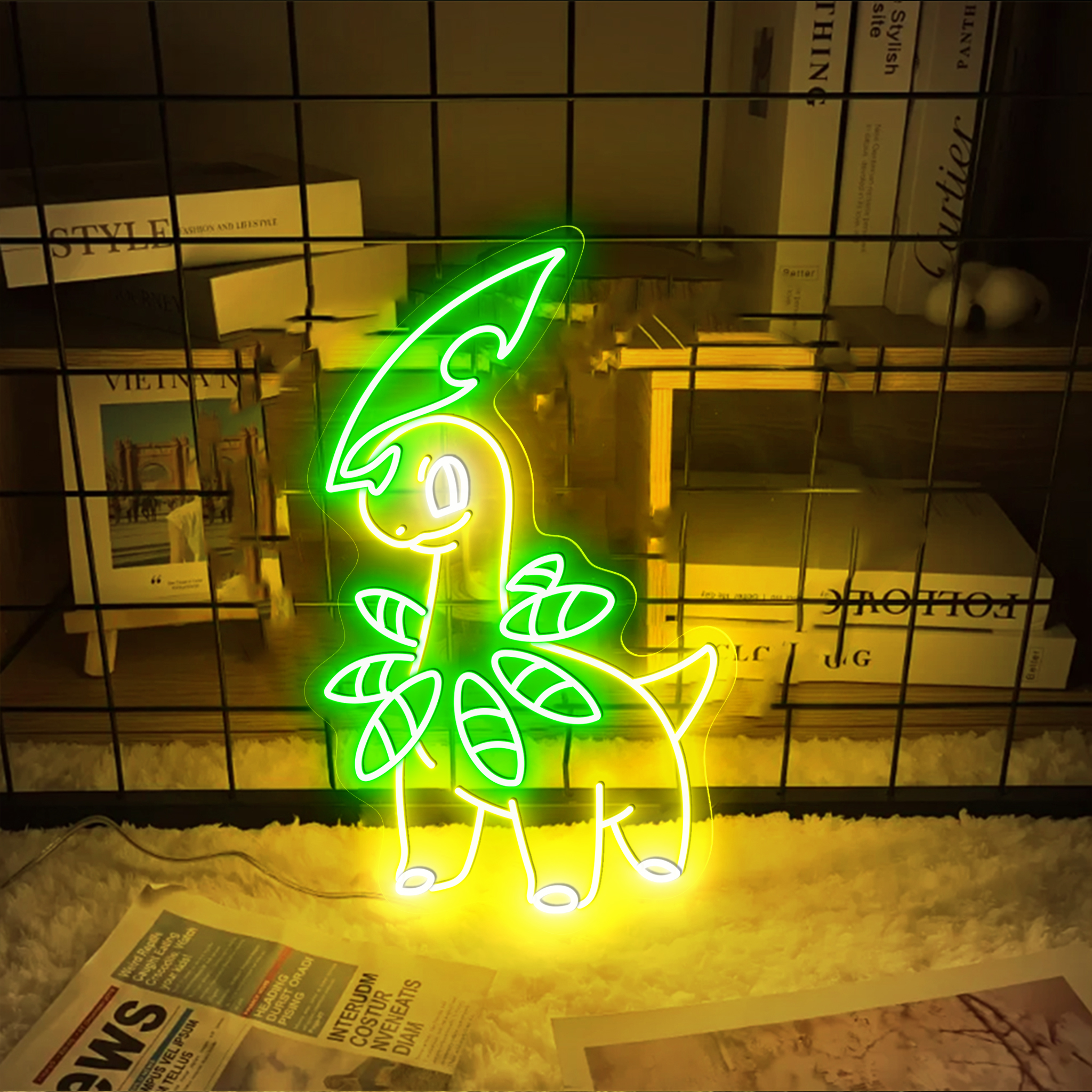 Bayleef Pokemon Neon Signs