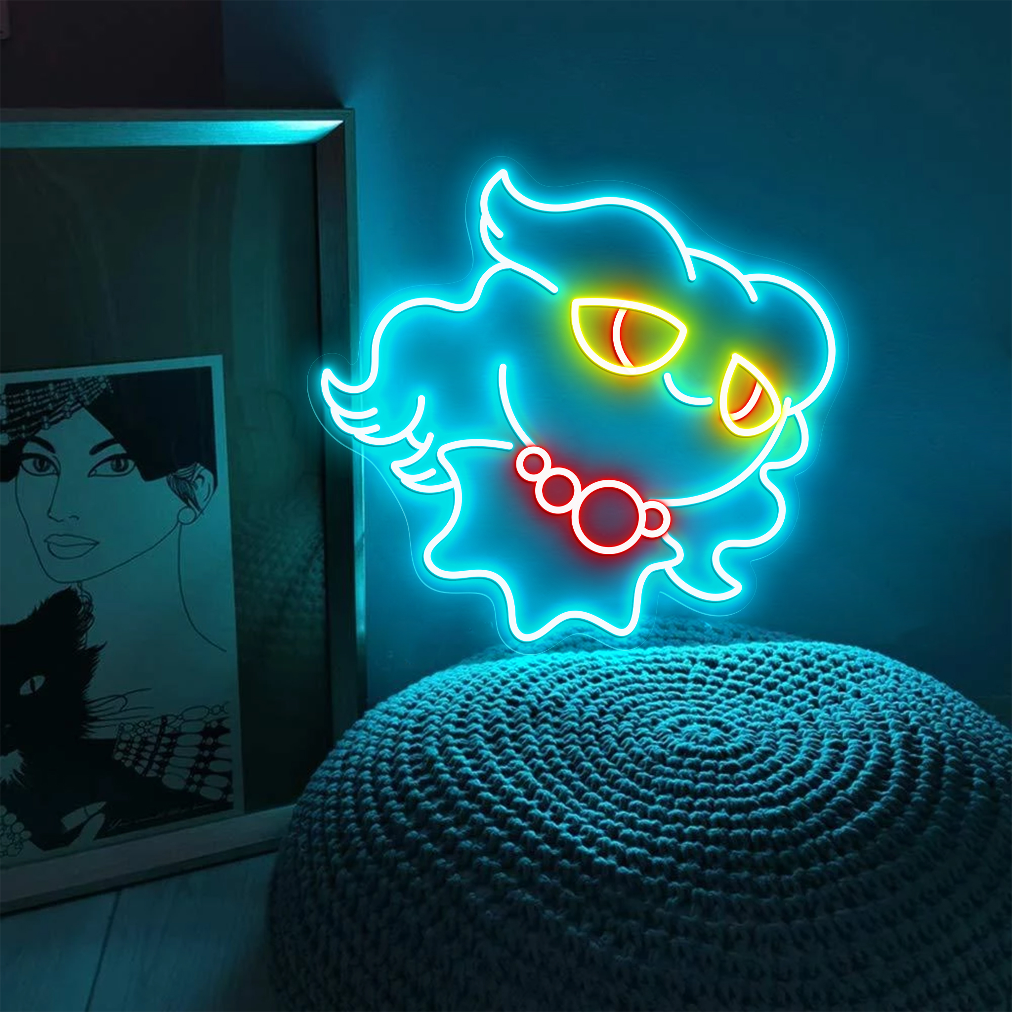 Pokemon Misdreavus Neon Signs