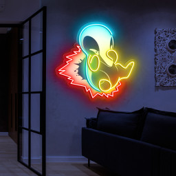 Cyndaquil Pokemon Laser Signs