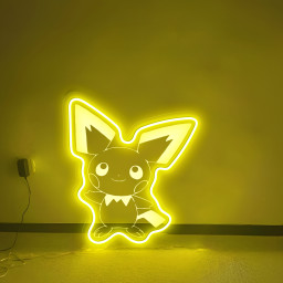 Pokemon Pichu Laser Signs