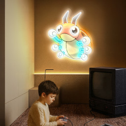 Pokemon Ledyba UV Sign