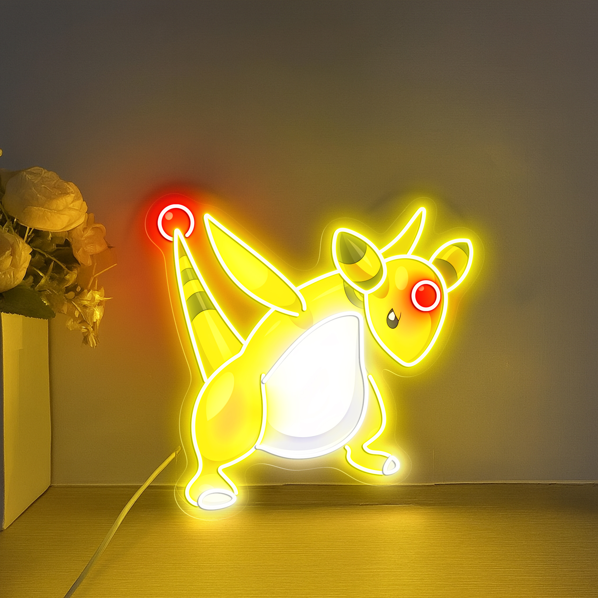 Pokemon Ampharos UV Sign