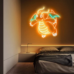 Pokemon Dragonite Neon Sign