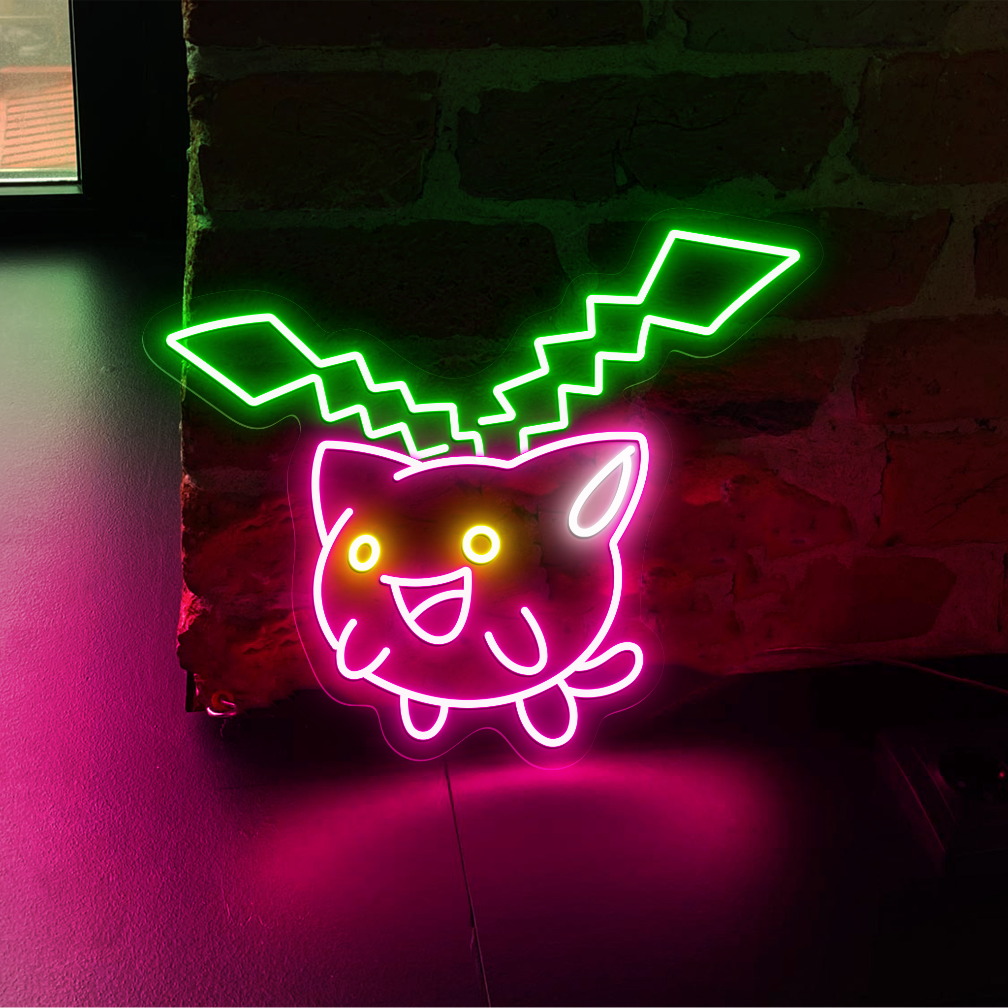 Hoppip Pokemon Neon Sign