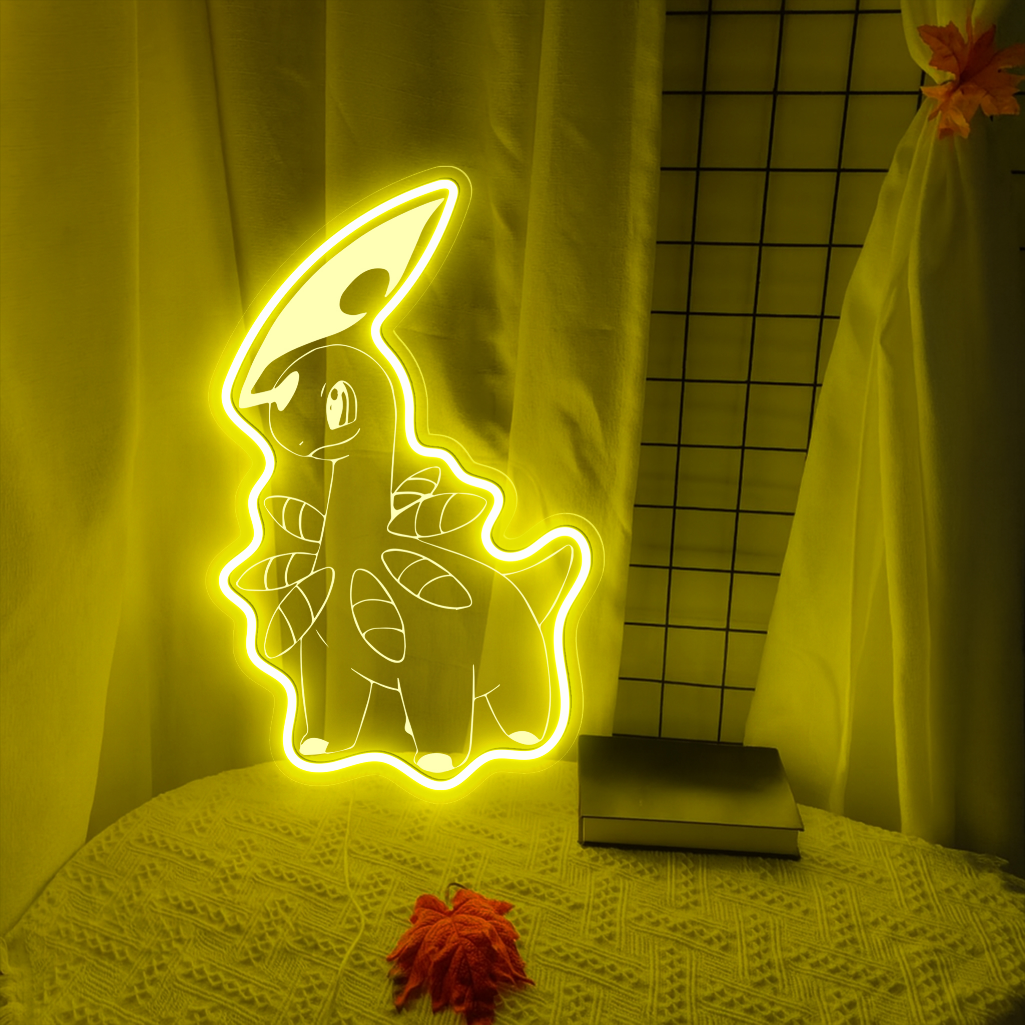 Bayleef Pokemon Laser Signs