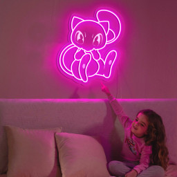 Mew Pokemon Laser Sign