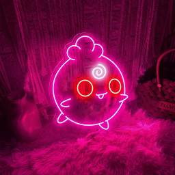 Igglybuff Pokemon Neon Signs