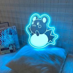 Pokemon Marill Laser Sign