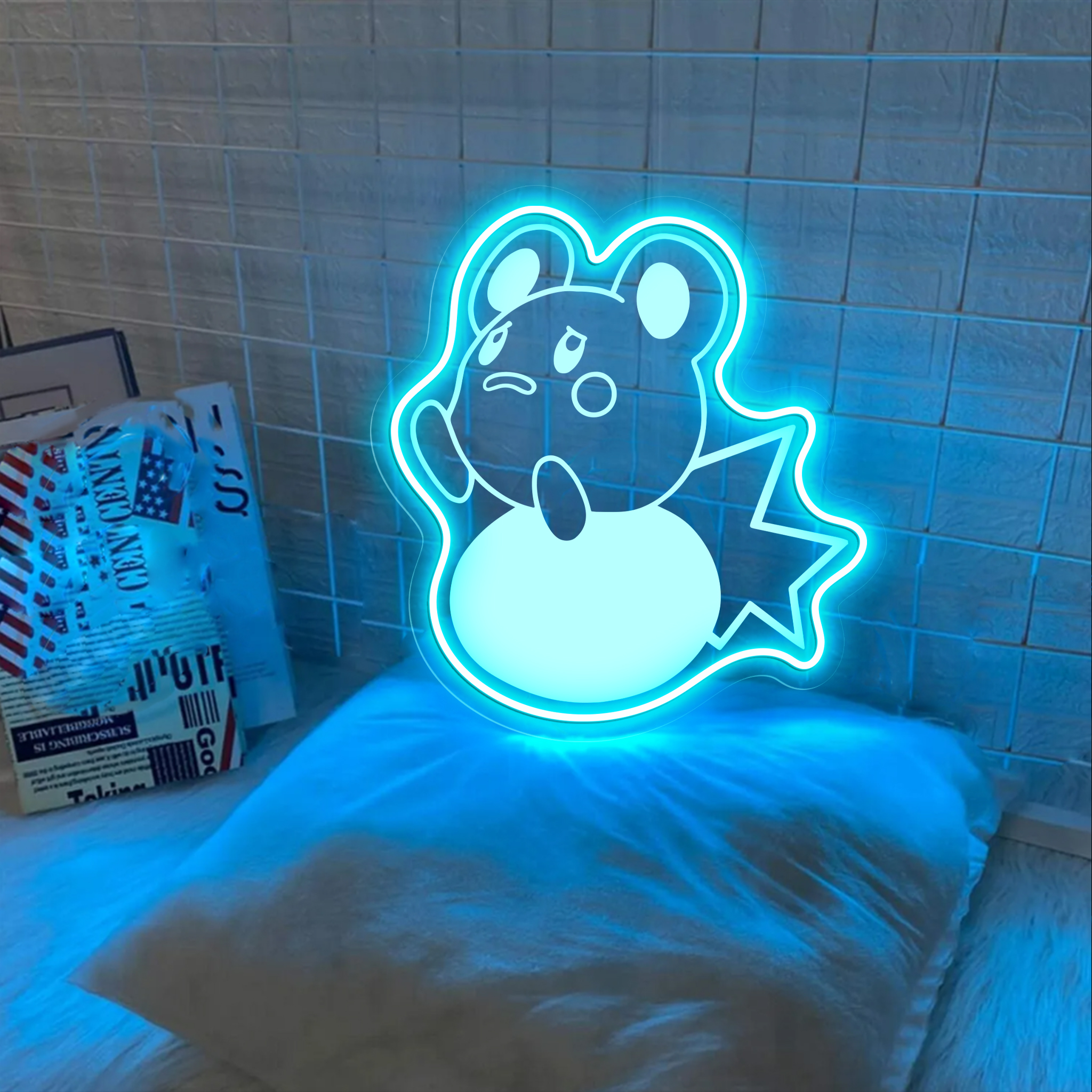 Pokemon Marill Laser Sign