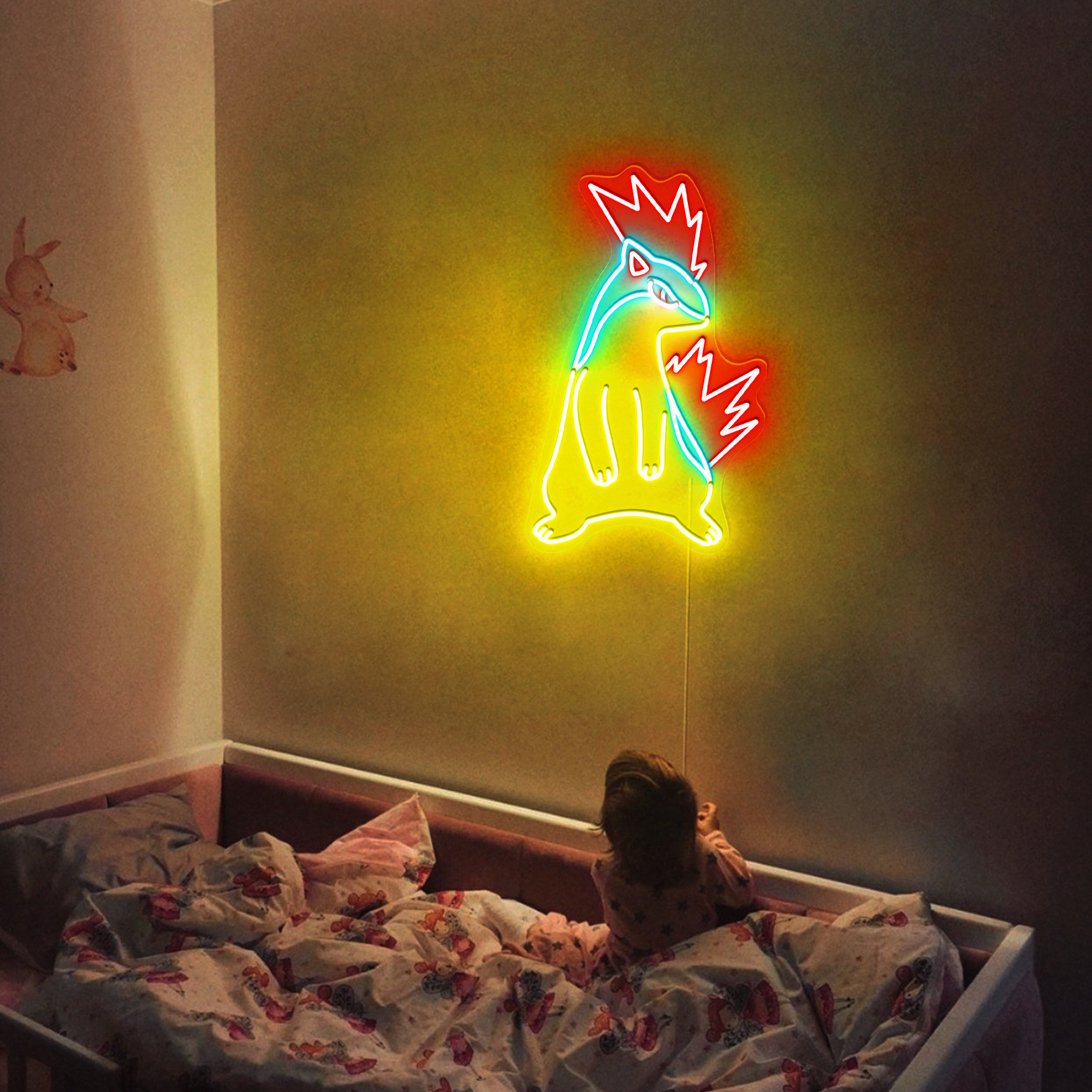 Pokemon Quilava Neon Signs