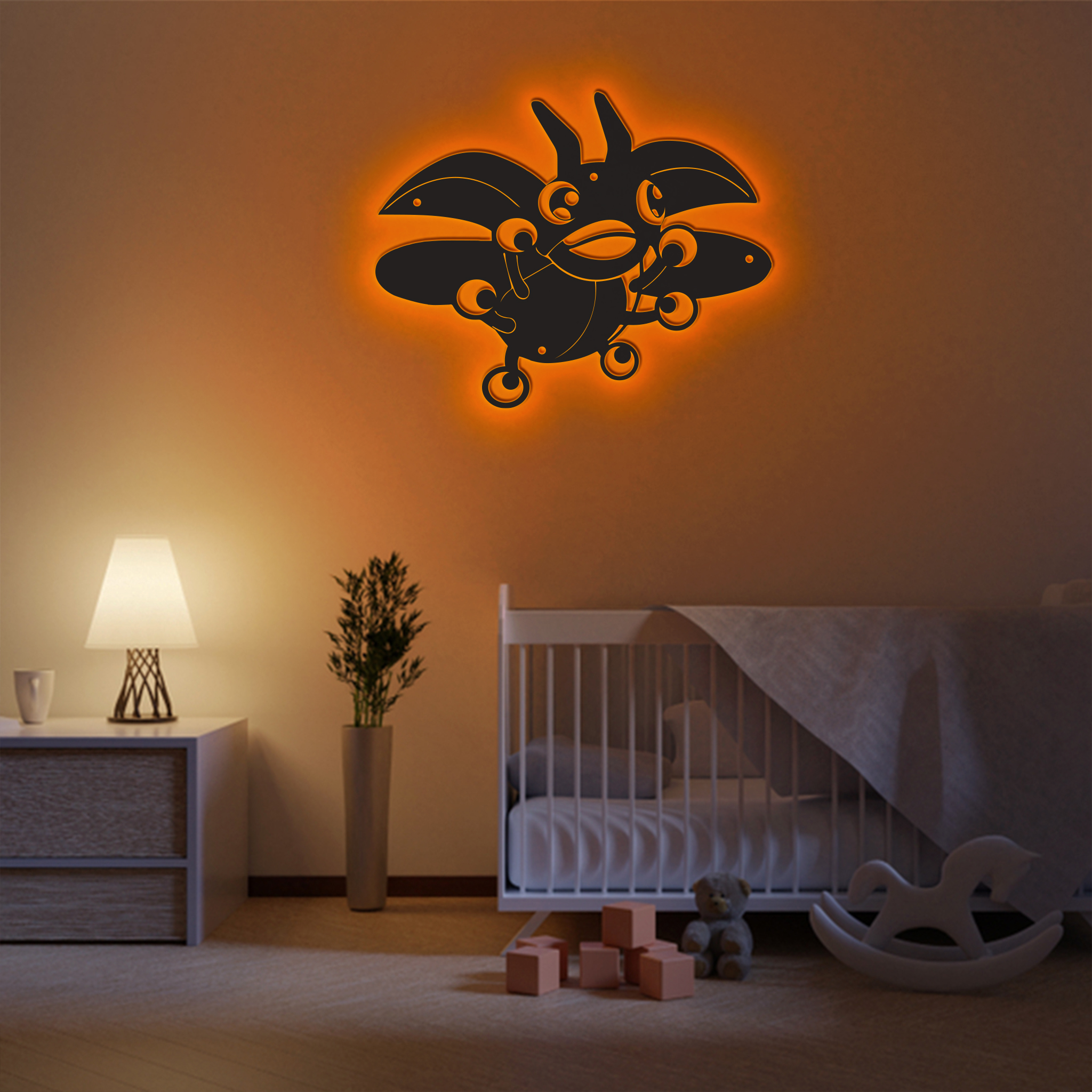 Ledyba Pokemon Metal Signs