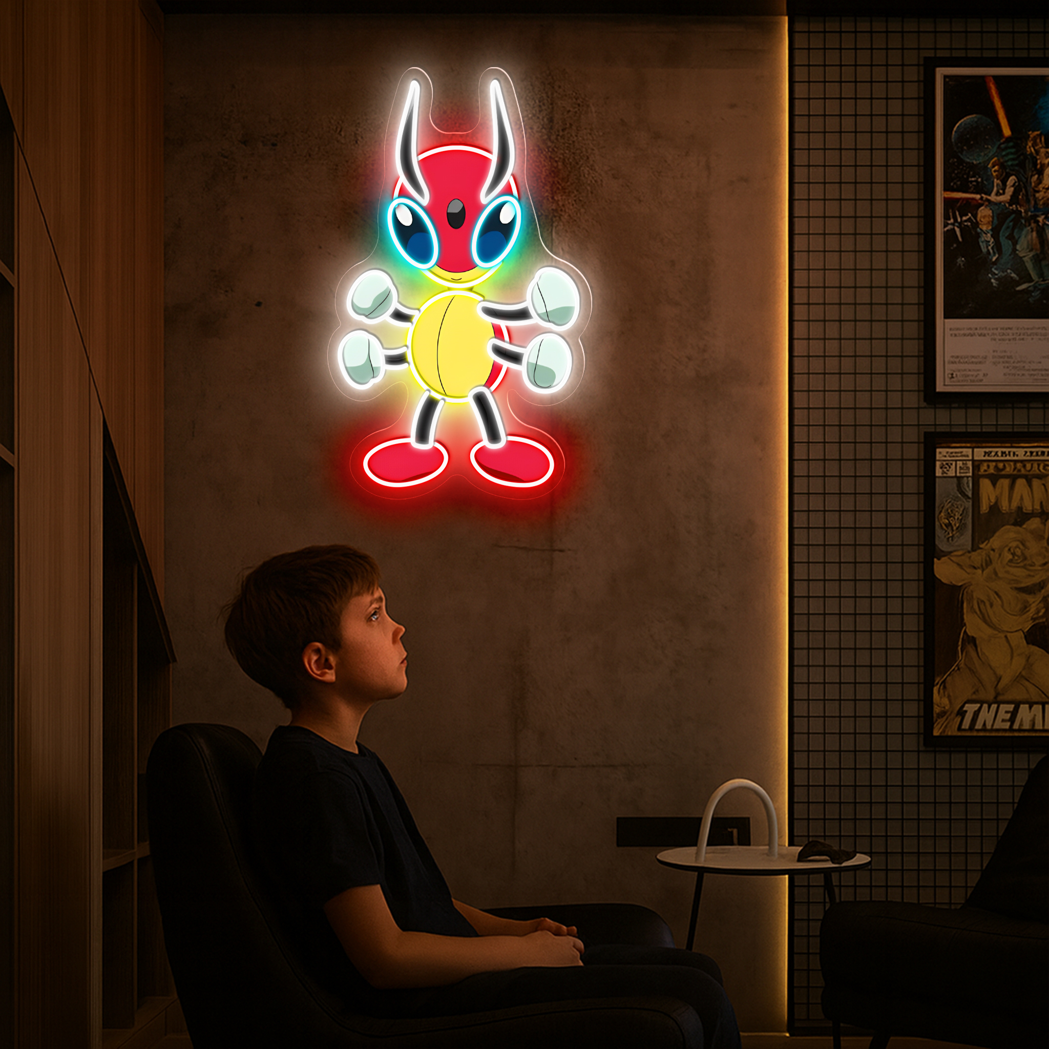 Ledian Pokemon UV Signs