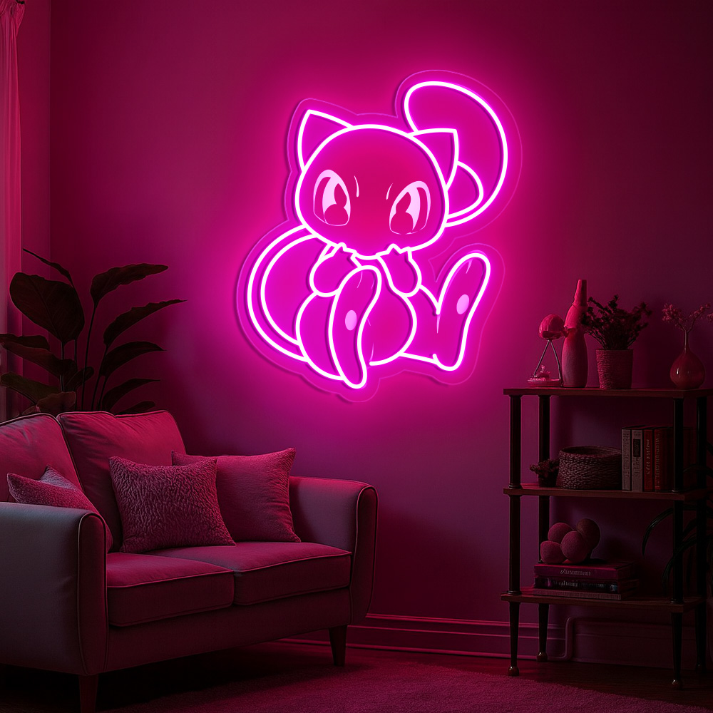 Mew Pokemon Laser Sign