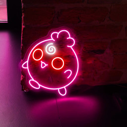 Pokemon Igglybuff Neon Signs