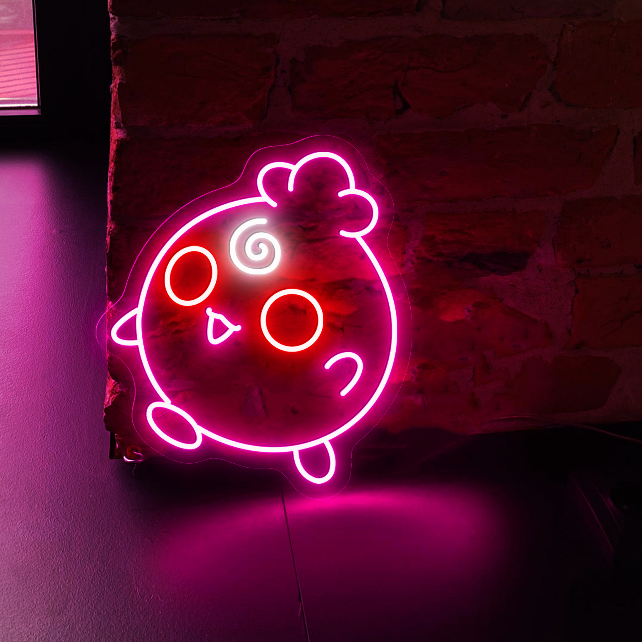 Pokemon Igglybuff Neon Signs