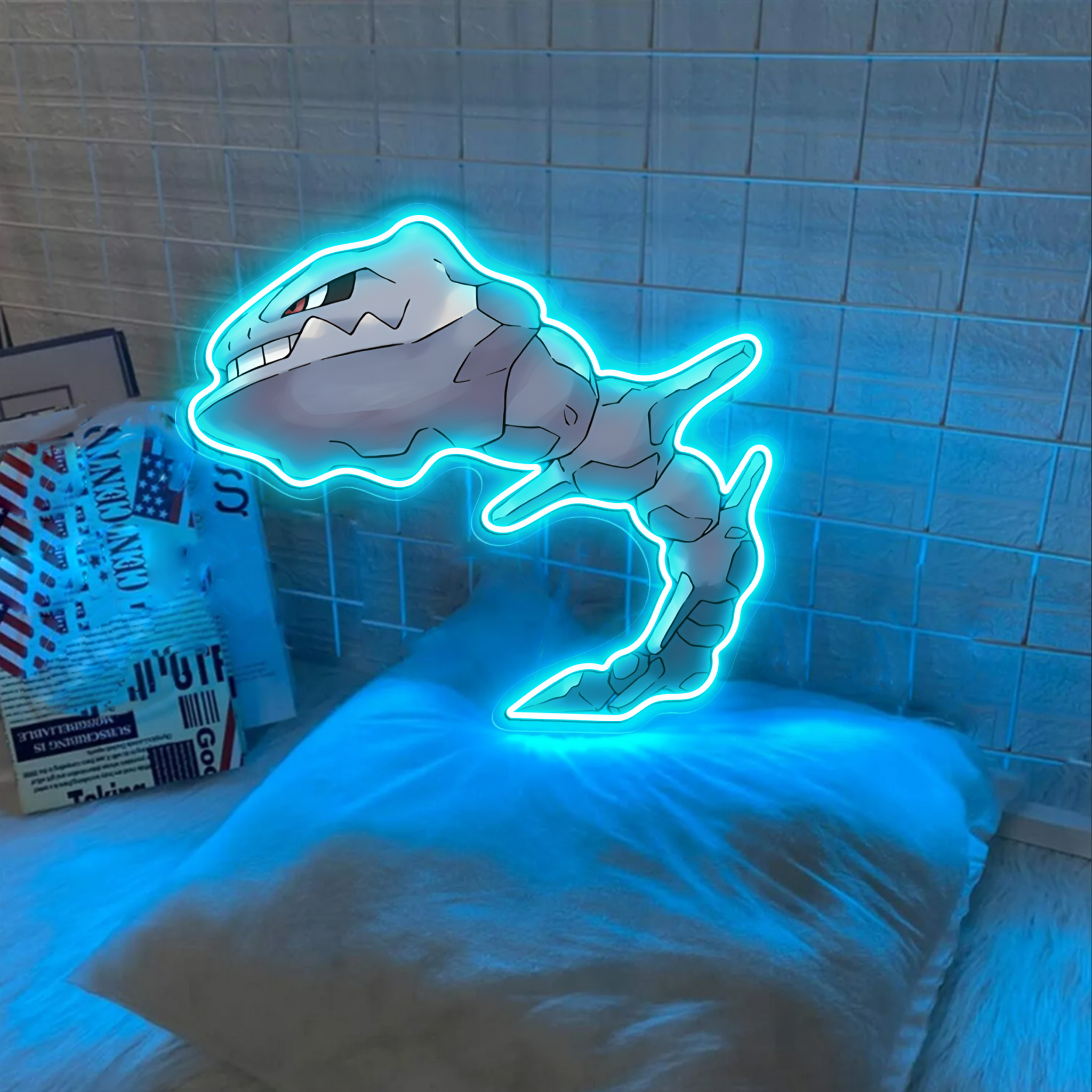 Pokemon Steelix UV Sign