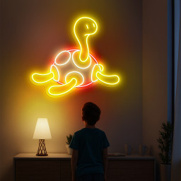 Pokemon Shuckle Neon Signs