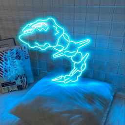 Pokemon Steelix Neon Sign