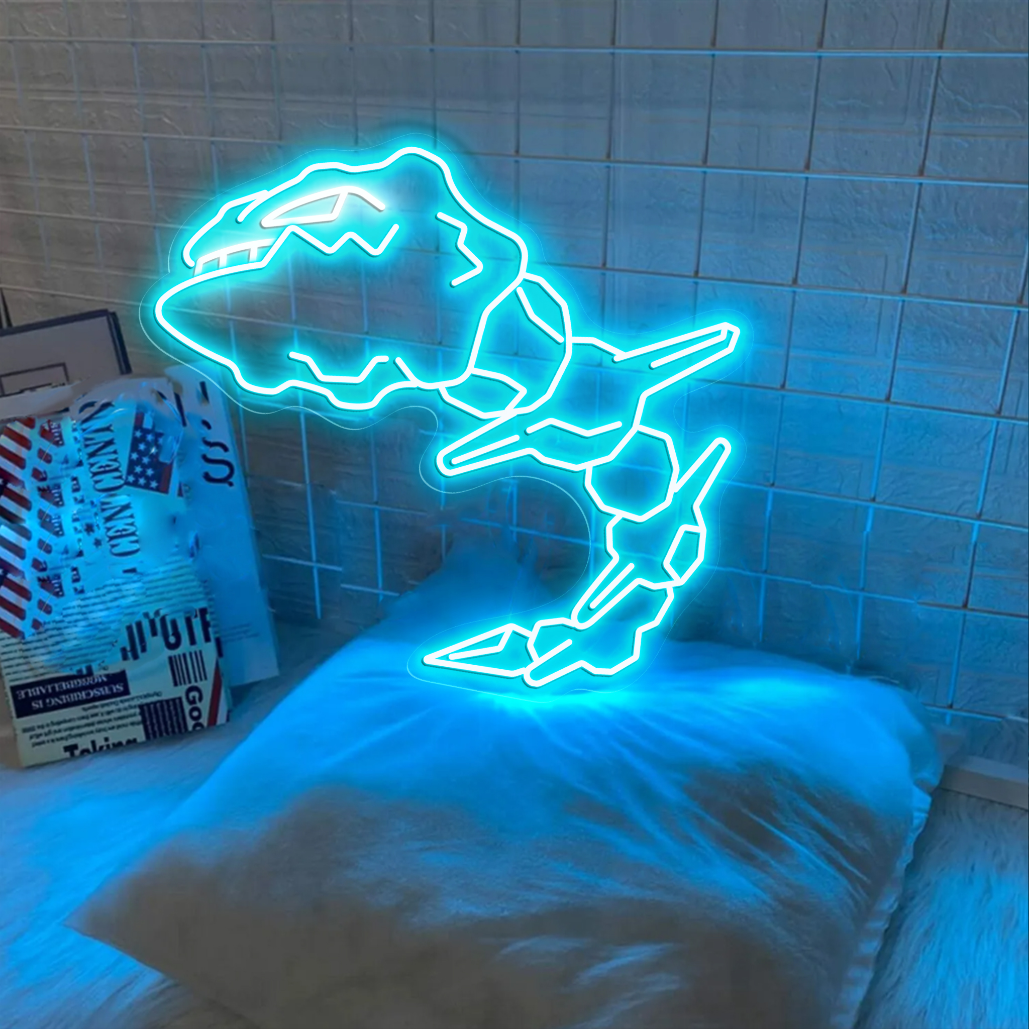 Pokemon Steelix Neon Sign