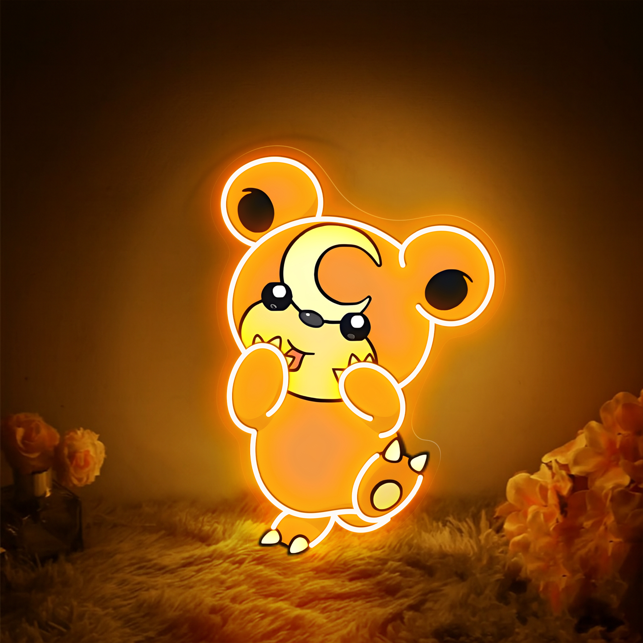 Teddiursa Pokemon UV Signs
