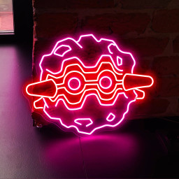 Forretress Pokemon Neon Sign