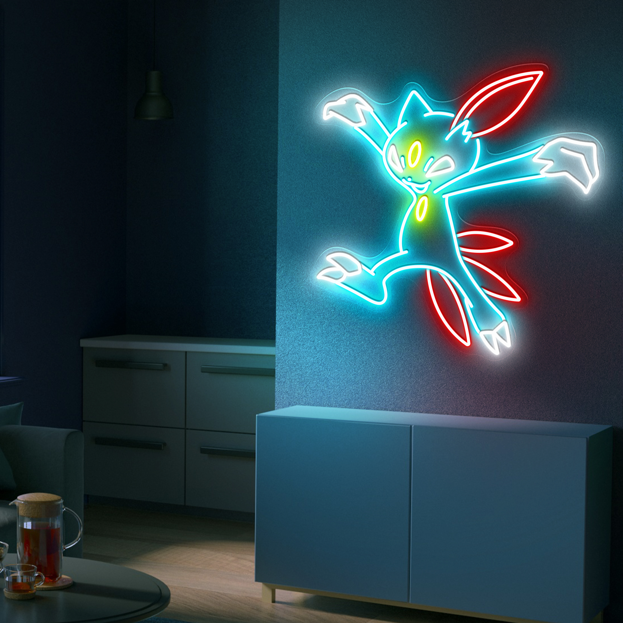Pokemon Sneasel Neon Sign