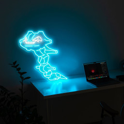 Pokemon Steelix Neon Signs