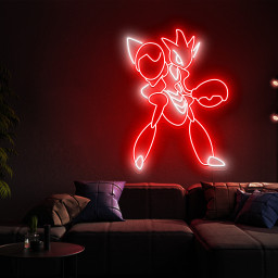Pokemon Scizor Neon Signs