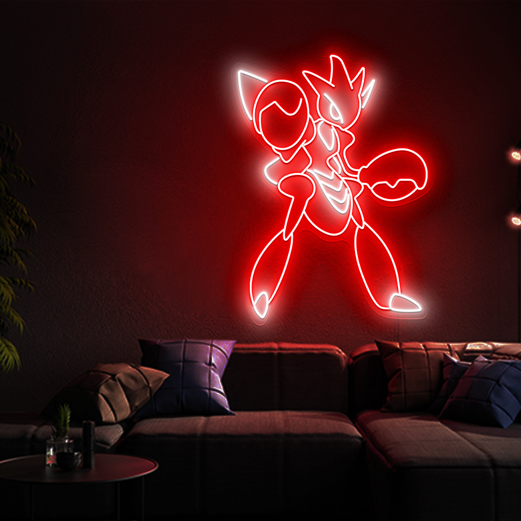 Pokemon Scizor Neon Signs