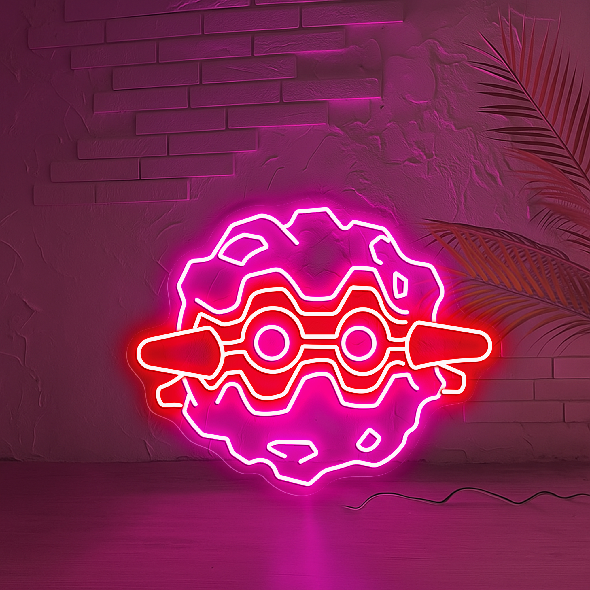 Forretress Pokemon Neon Sign