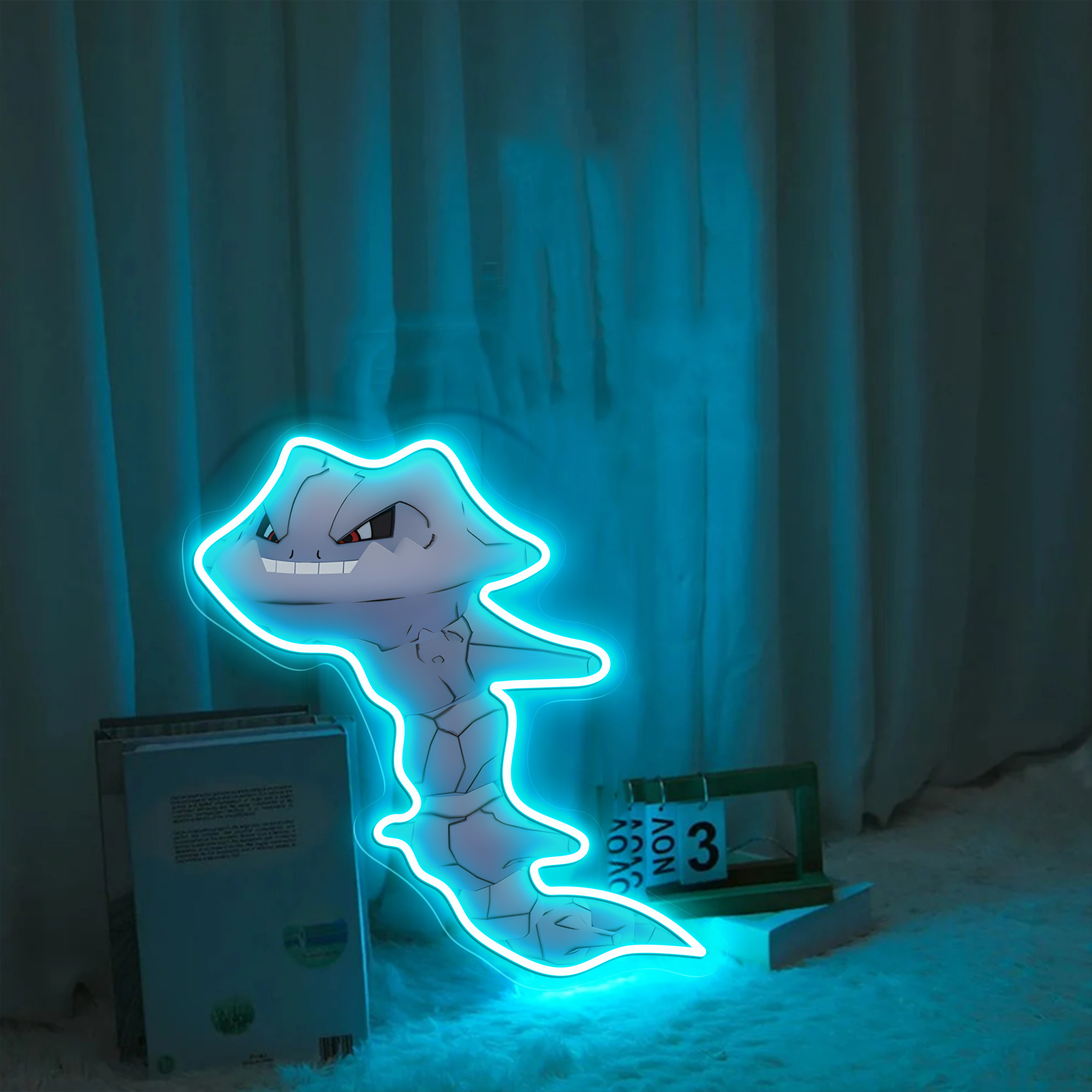 Pokemon Steelix UV Sign
