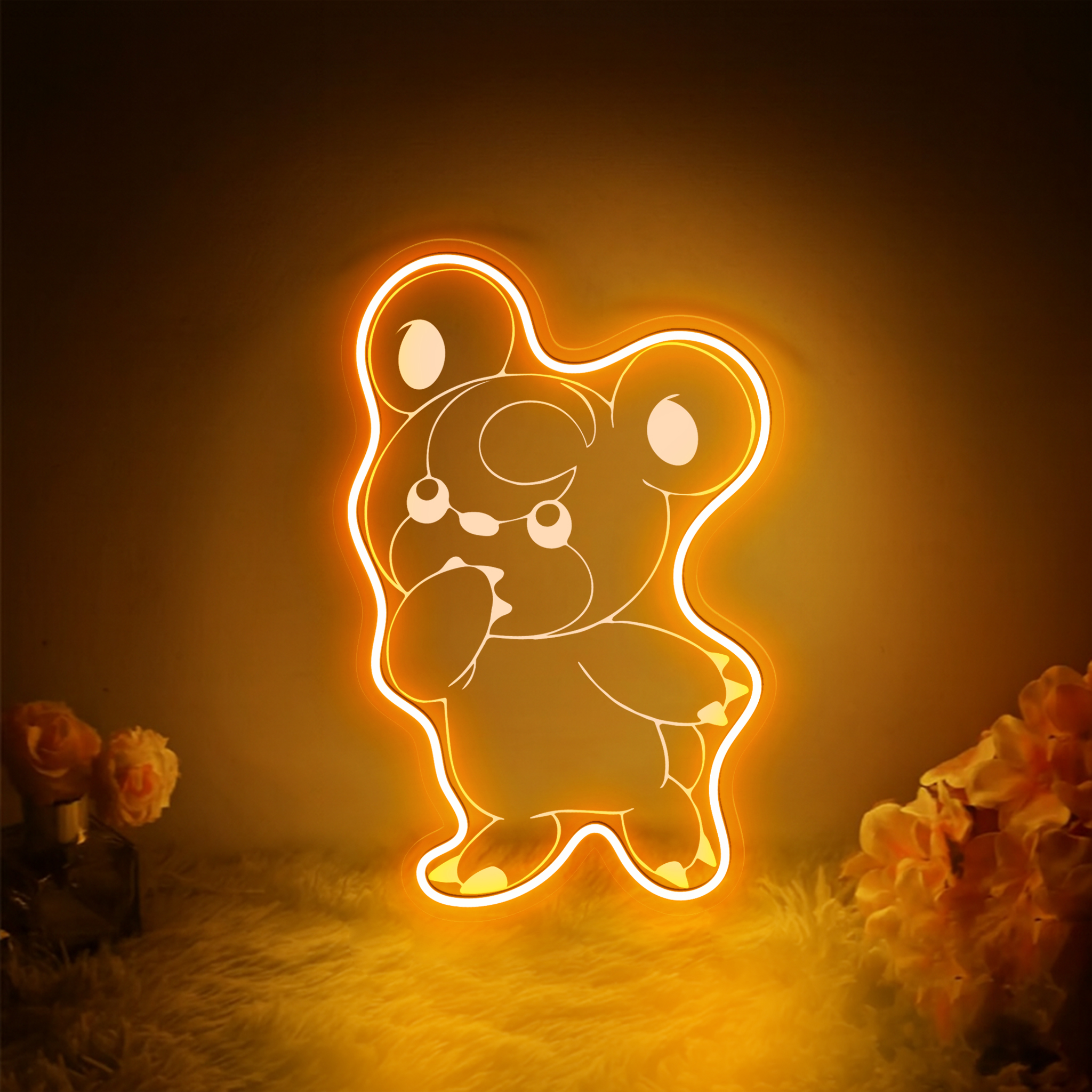 Pokemon Teddiursa Laser Signs