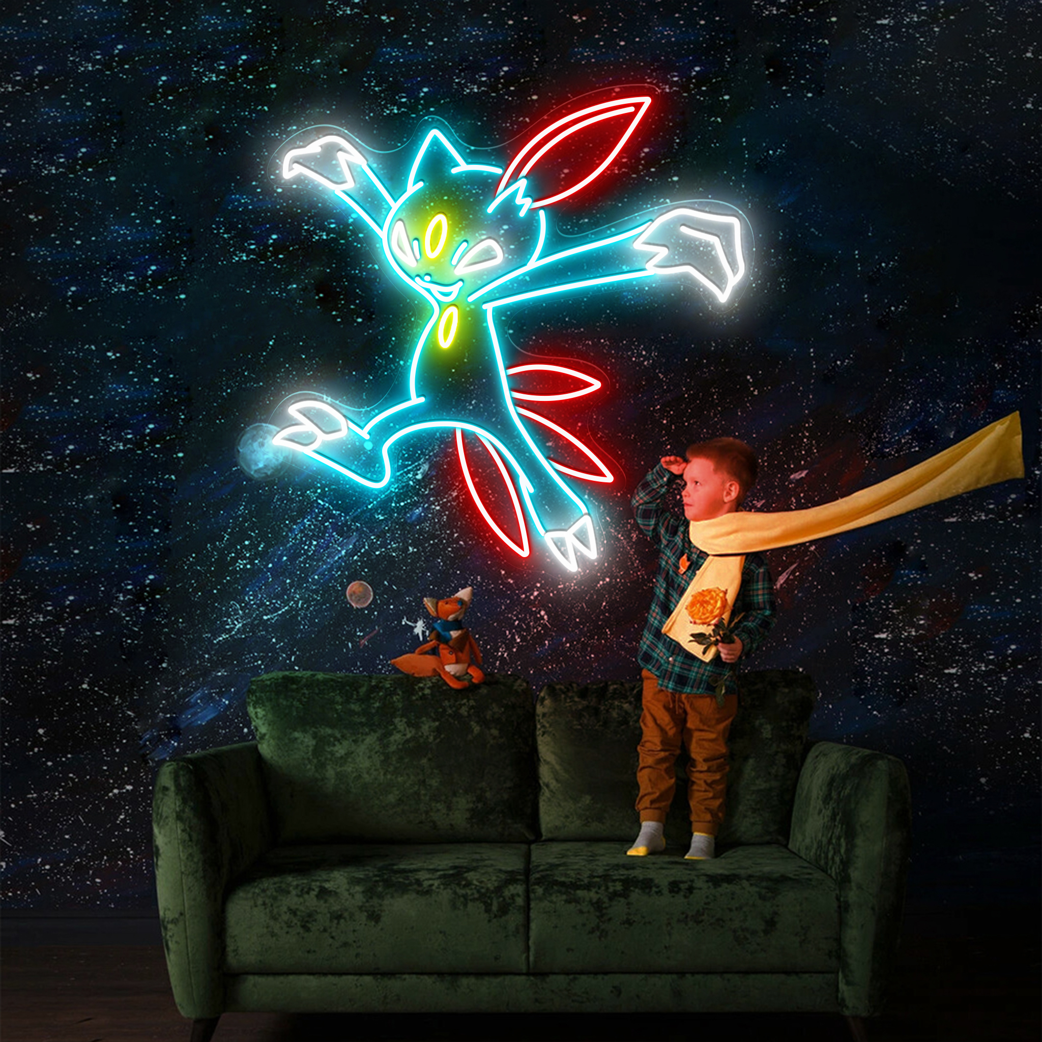 Pokemon Sneasel Neon Sign