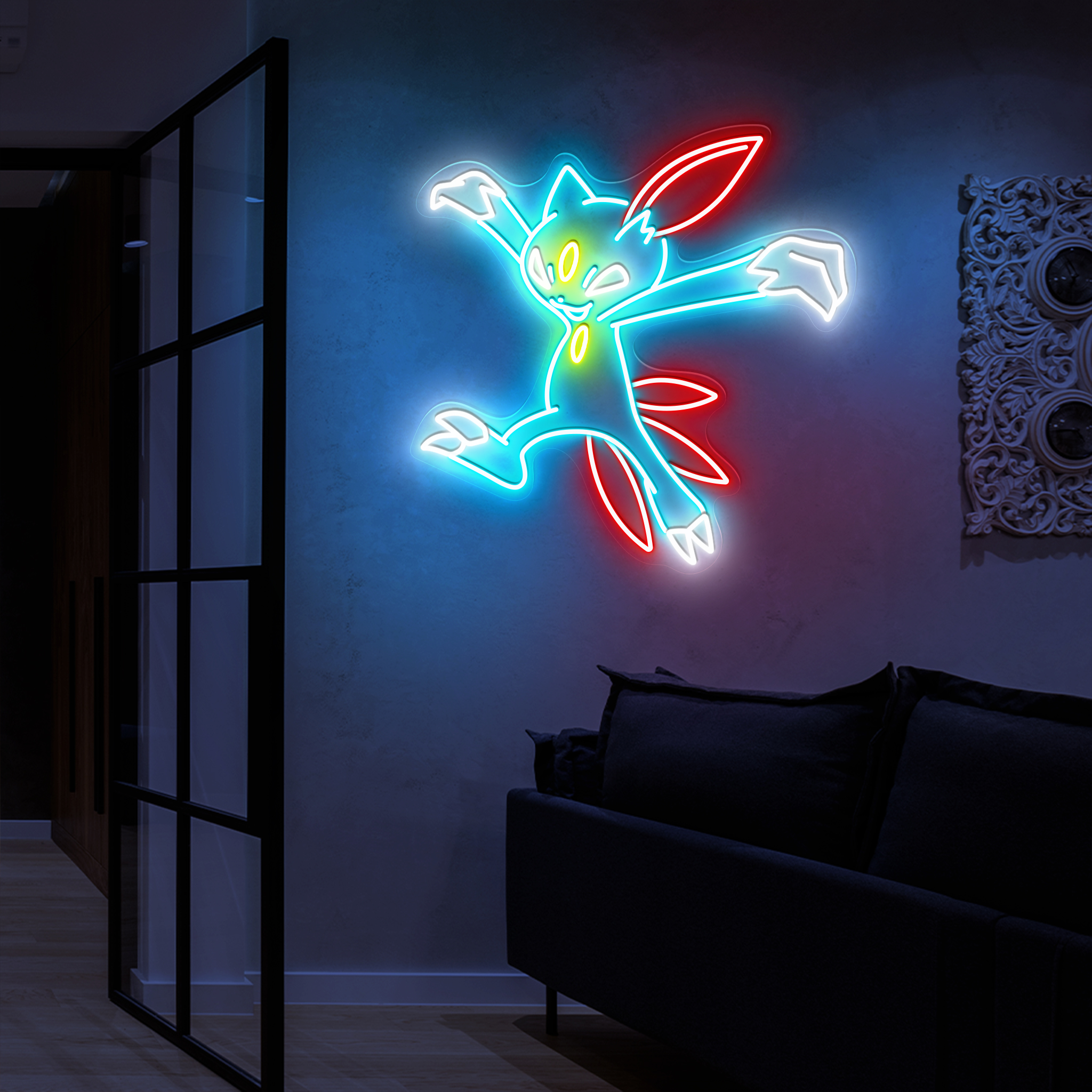 Pokemon Sneasel Neon Sign