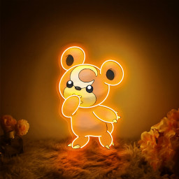Pokemon Teddiursa UV Signs