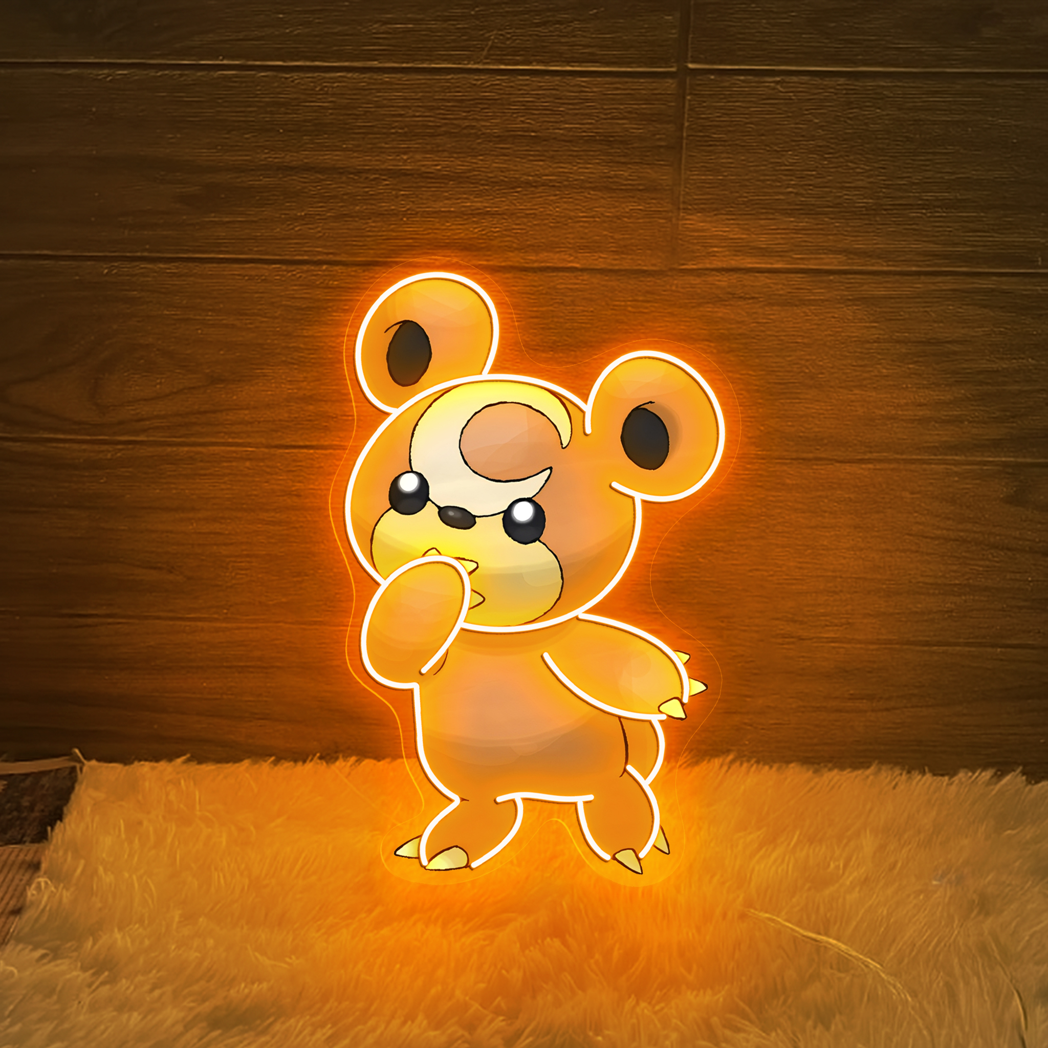Pokemon Teddiursa UV Signs