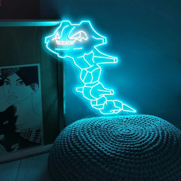 Pokemon Steelix Neon Signs