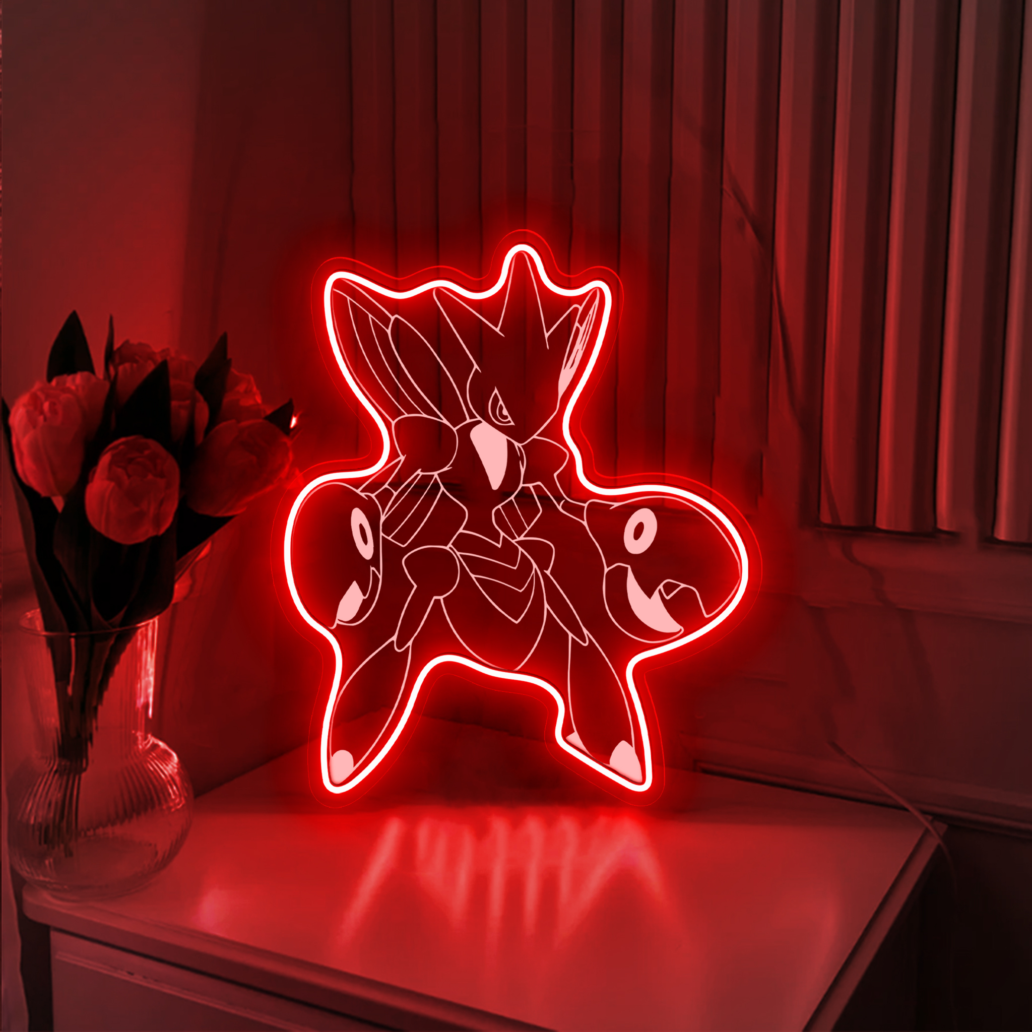 Scizor Pokemon Laser Signs