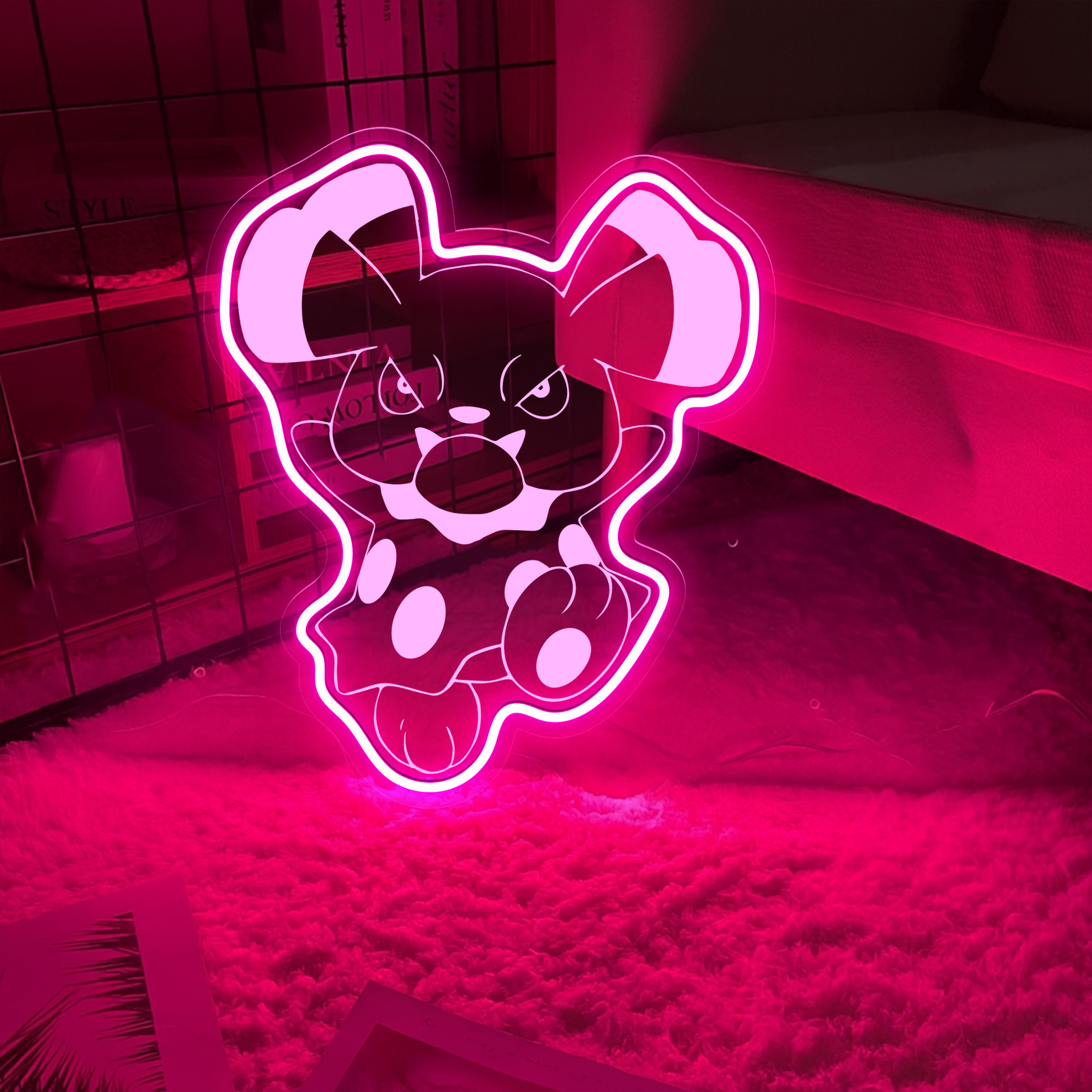 Snubbull Pokemon Laser Sign