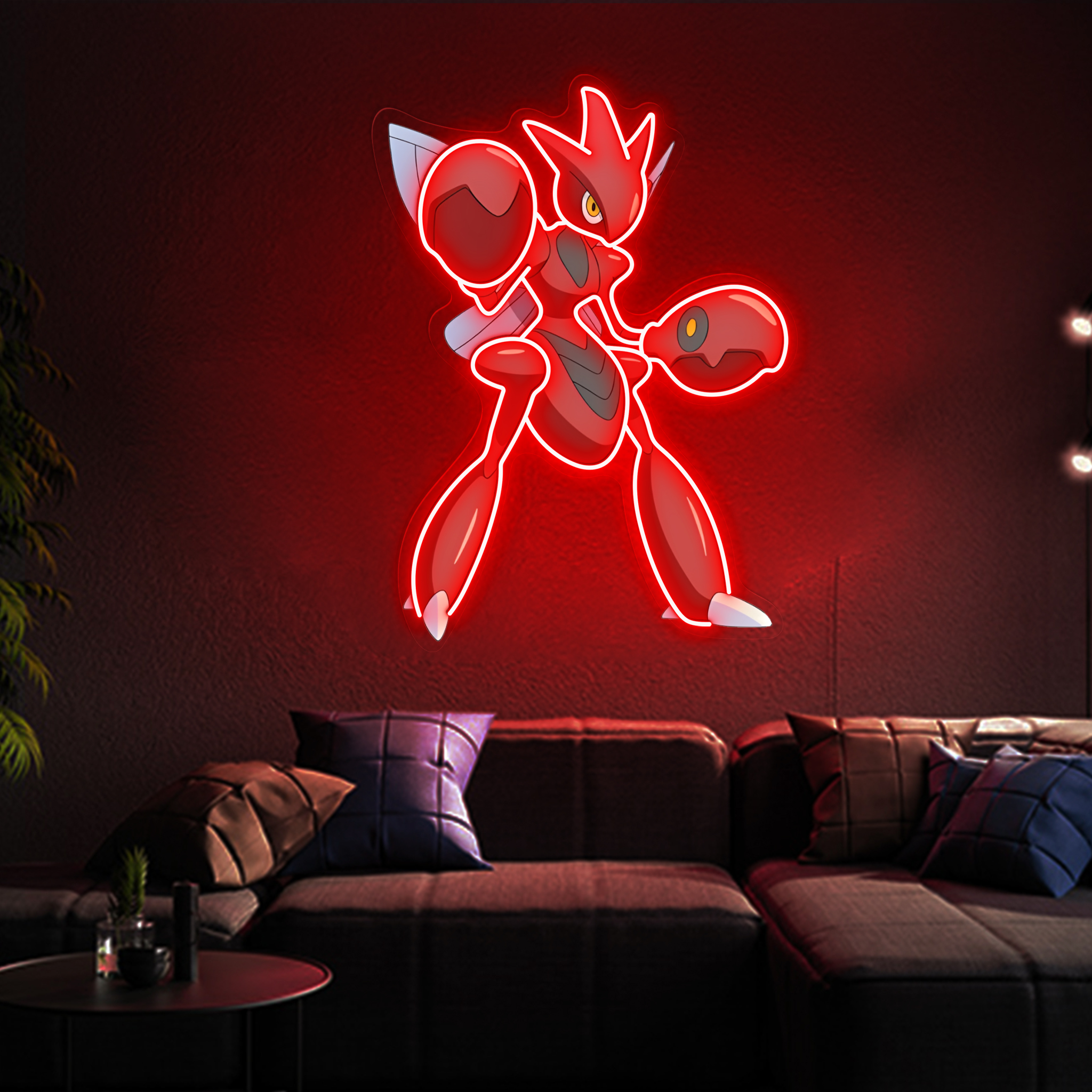 Pokemon Scizor UV Signs