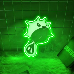 Qwilfish Pokemon Laser Sign