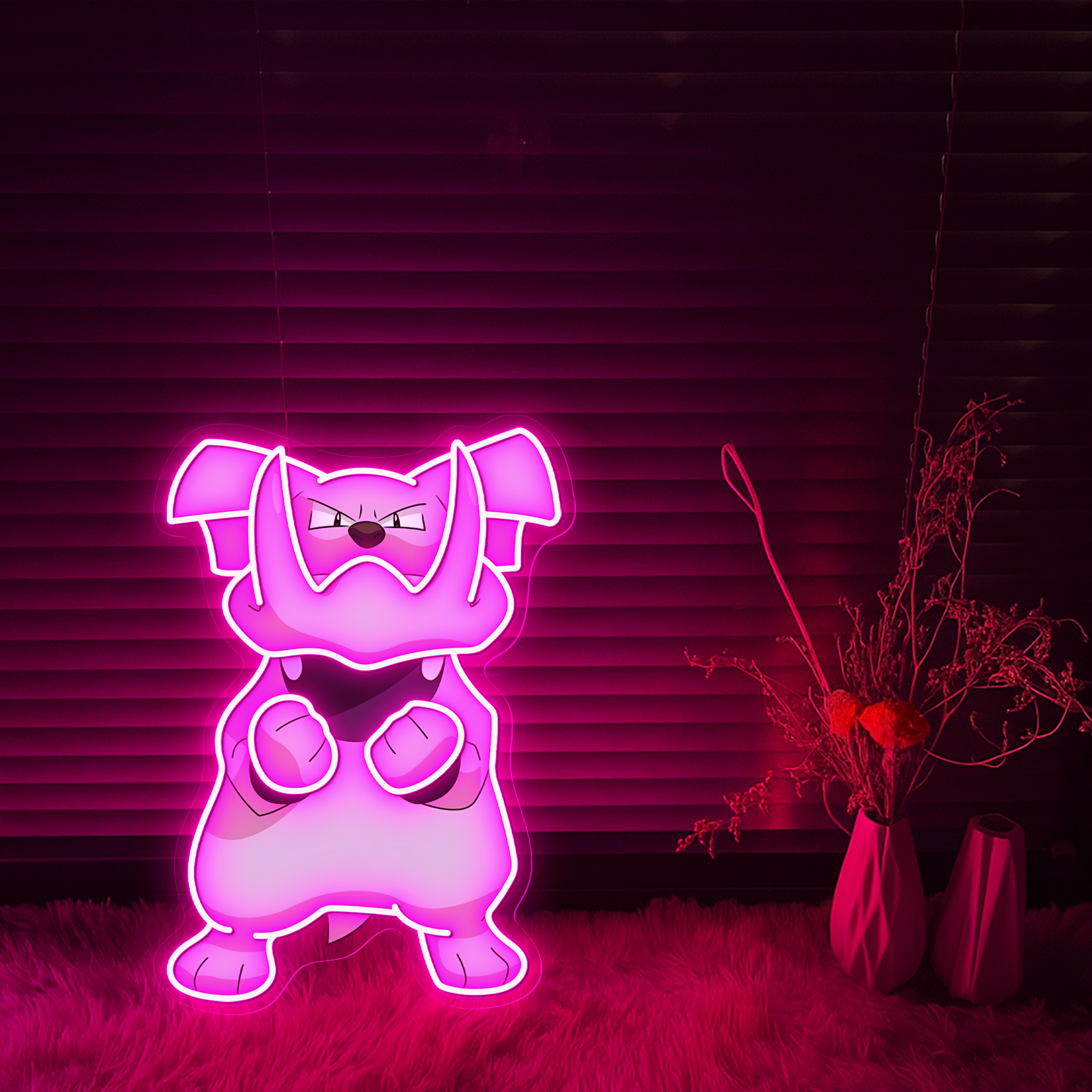 Granbull Pokemon UV Signs