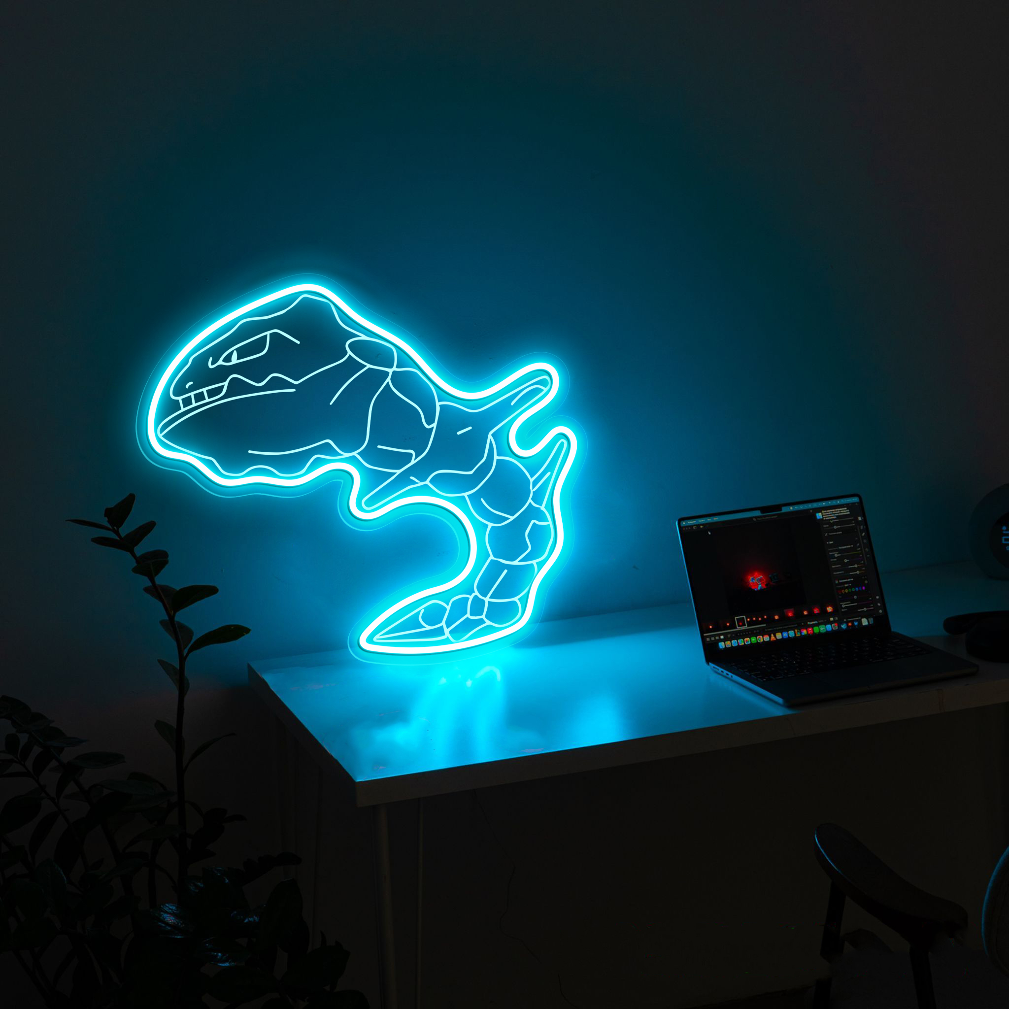 Pokemon Steelix Laser Sign