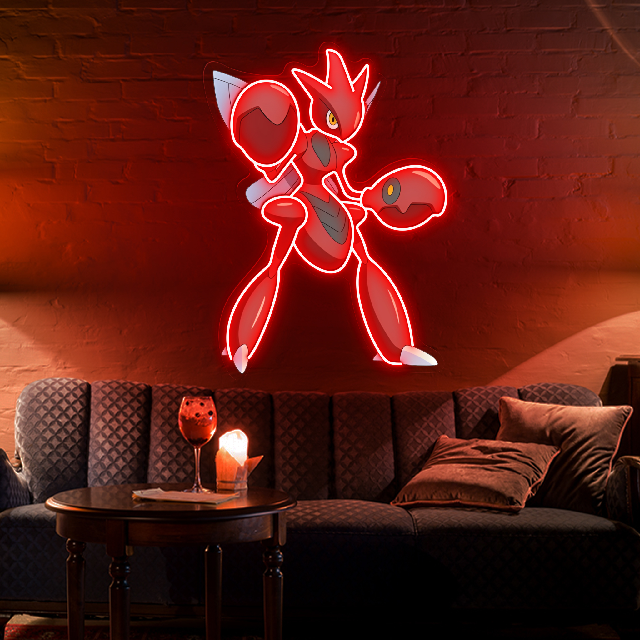 Pokemon Scizor UV Signs