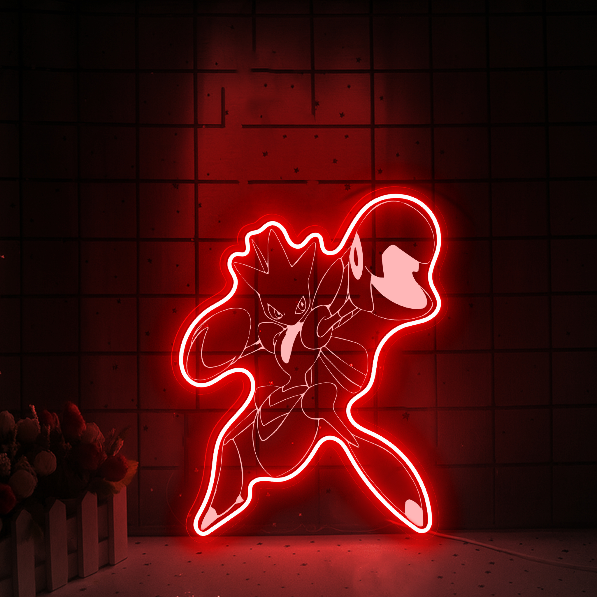 Scizor Pokemon Laser Sign