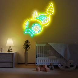 Dunsparce Pokemon Neon Sign