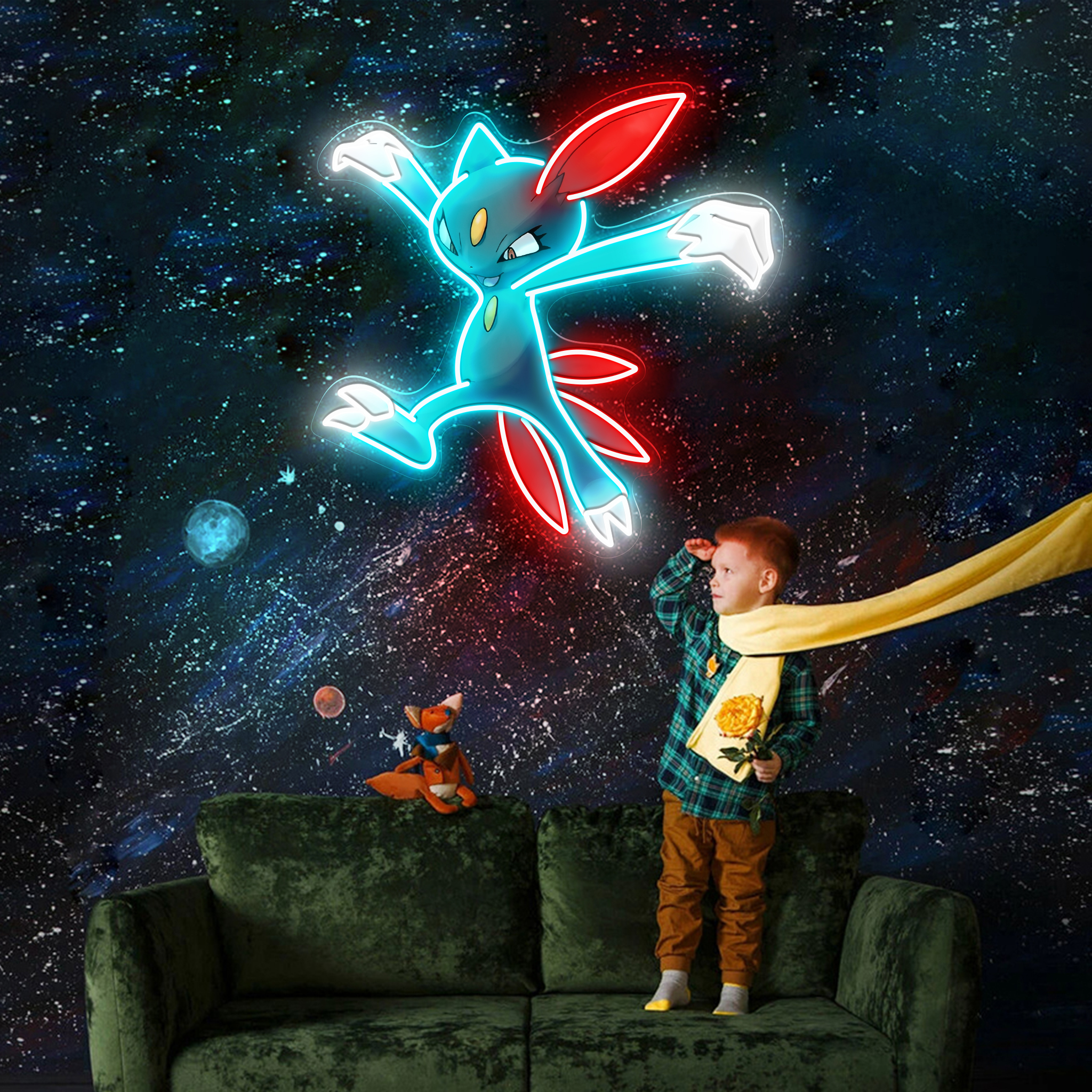 Pokemon Sneasel UV Signs