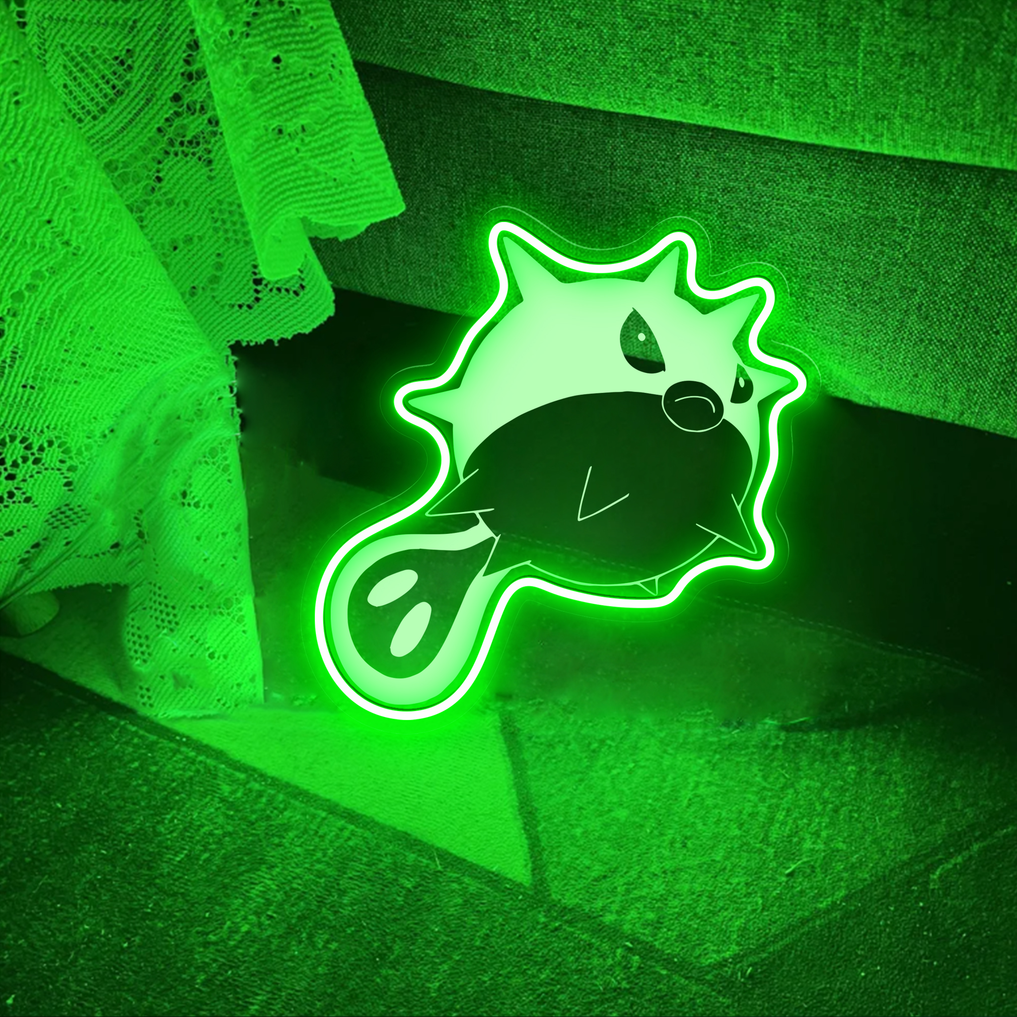 Qwilfish Pokemon Laser Sign